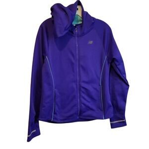 New Balance Purple‎ athletic jacket hoodie girls size 16